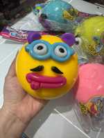 Jouet à presser Squishy DIY Curiosities, visage de chien interchangeable, doux, malléable, à remontée lente, cadeau sensoriel relaxant
