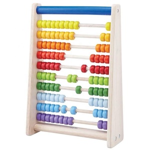Cheap <strong>Wooden</strong> <strong>rainbow</strong> Colorful Montessory Abacus Rack Math Game Tool Educational Preschool Baby Kids Children <strong>Toys</strong> - Product Image 3