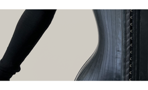 Corset en <span class=keywords><strong>crochet</strong></span> W-Curve, contrôle ferme du ventre, gaine de taille en latex lisse avec 25 baleines en acier, taille plus courte, gaine de taille - Product Image 5