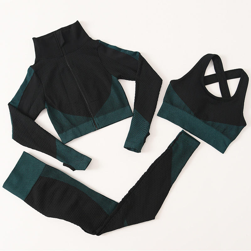 Dark green 3-piece set