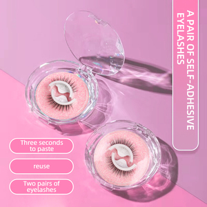 Wholesale Cosmetics Guangzhou 3D Diamond <b>Fake</b> <b>Eyelashes</b> Self Adhesive <b>Natural</b> Mink Lashes - Product Image 3