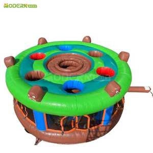 Structure gonflable commerciale de type jeu de frappeur de taupes humain, pièce maîtresse de parc gonflable - Product Image 2