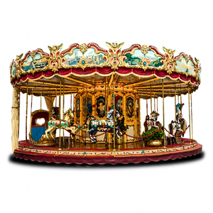 <span class=keywords><strong>Manège</strong></span> Électrique Extérieur en Métal pour Centre Commercial, Parc d'Attractions, Jeu pour Enfants, 16 Places, Luxe, Lumineux et Musical - Product Image 1