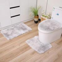 Tapis moelleux de toilette moderne fabriqué à la machine pour le salon tapis de salon nordique en peluche enfants chambre tapis de chevet décor à la maison fourrure