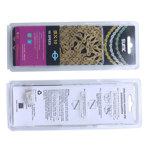 Cadena de Bicicleta Sumc de 10, 11 y 12 Velocidades, Diseño Hueco, Accesorio Ligero para Ciclismo - Product Image 4