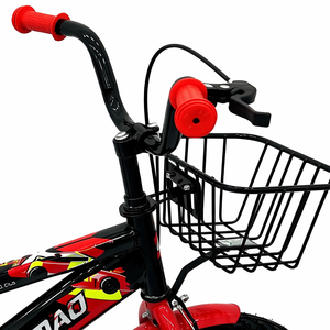 Bicicletta per Bambini in Acciaio al Carbonio con Raggi Colorati da 12, 14, 16 Pollici, per Ragazzi e Ragazze, con Portapacchi Posteriore - Vendita Calda all'Ingrosso - Product Image 3