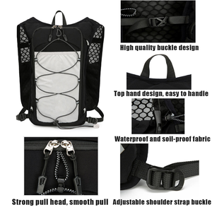 Mochila Multifuncional de Gran Capacidad para Exteriores, Resistente al Agua, para Ciclismo, Montañismo, Correr, Chaleco de Hidratación, Bolsas para Trotar - Product Image 6