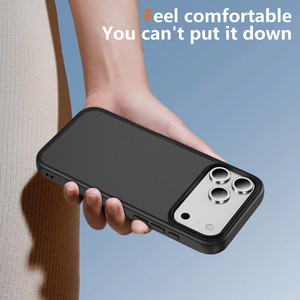 Custodia Smerigliata Traslucida per <span class=keywords><strong>iPhone</strong></span> 17 Pro Max 17Air 16E14 15 13 12 <span class=keywords><strong>11</strong></span>, <span class=keywords><strong>Cover</strong></span> Rigida Opaca Anti-Graffio con Protezione Anticaduta - Product Image 4