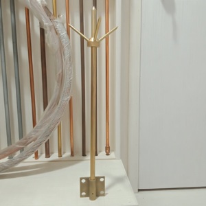 Thiết kế mới cho 14 Mét Brass sét Rod để được gắn theo chiều dọc trên một cực hoặc trên mái arrester sét Hệ thống bảo vệ - Product Image 2