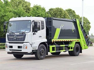Camion compacteur de déchets Dongfeng 4X2 15m³ pour les opérations de nettoyage urbain, directement de l'usine - Product Image 2
