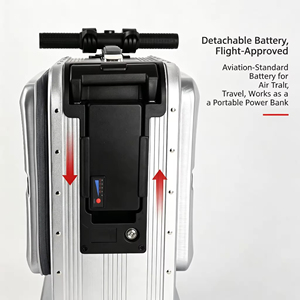 Valigia Multifunzionale Cavalcabile da 20 Pollici con Ruote Silenziose Universali, Valigia Portatile Cavalcabile <span class=keywords><strong>per</strong></span> Viaggi - Product Image 3