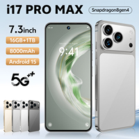Smartphone Baru 17 Pro LTE 5G 16+1TB Baterai 8000mAh Layar 7.3 Inci Deca Core Kamera Belakang 108MP Layar OLED HD Refresh Rate 120Hz