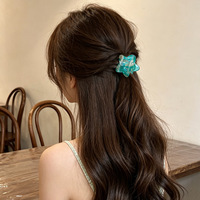 Nouvelle Pince à Cheveux Étoile Pentagramme Colorée Personnalisée avec Logo – Accessoire Mignon et Doux de Petite Taille pour Tresses et Coiffures Féminines