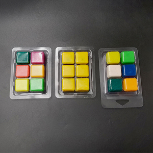 Good Quality <strong>Custom</strong> Plastic Candle <strong>Wax</strong> <strong>Melts</strong> <strong>Clamshell</strong> <strong>Packaging</strong> Clear Plastic Blister Tray - Product Image 3
