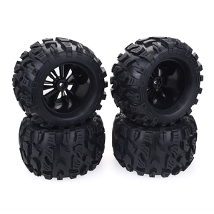 Zd Racing 4Pcs 1/10 125Mm Quái Vật Xe Tải Lốp 12Mm Bánh Xe Hex Skidproof Lốp Cao Su Cho RC Xe Buggy Hpi Hsp Savage XS TM Thông Lượng - Product Image 4