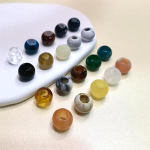 Nhiều Màu Sắc Lớn Lỗ 6Mm Acrylic Trung Quốc Phong Cách Loose Hạt Sử Dụng Đồ Trang Sức Làm Quần Áo Đồ Bơi Và Phụ Kiện Bán Buôn - Product Image 4