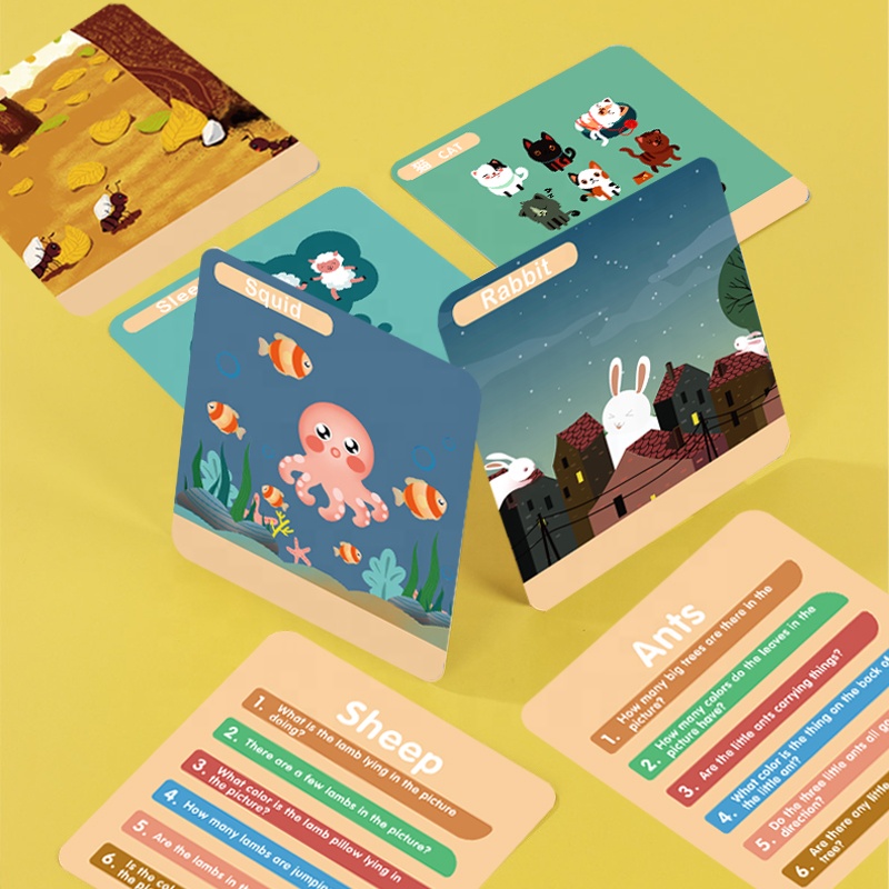 Customized baby Board Game Dice Hourglass Paper Card Promotion Board Games For Children