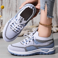 Sepatu Lari Pasangan Model Terbaru 2026, Sepatu Lari Kasual Berbahan Mesh Bernapas, Sol Empuk Nyaman, Model Tali