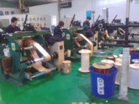 Machine à enrouler les bobines HV horizontales à vente directe d'usine en Chine, prix de gros, machine à enrouler automatique avec arrangement de câbles
