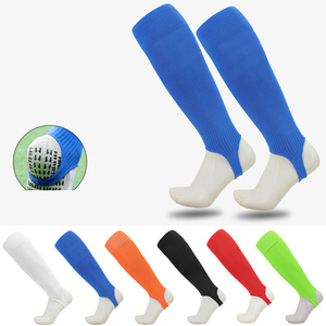 Football Leg Guards <b>Sock</b> Covers Professional Training Shin Guard Inserted Board <b>Sock</b> Covers Compression High Tube Footless <b>Sock</b> - Product Image 1
