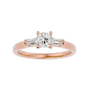 <b>Indian</b> Supplier Moissanite Diamond <b>Ring</b> For Women Engagement Wedding And Anniversary Jewelry Available At Wholesale Price - Product Image 2
