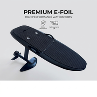 Expédition rapide Planche de surf Efoil texturée effet charbon, hydrofoil motorisé, jetboard volant, fournisseur professionnel pour débutants