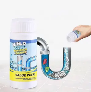 Strong Pipe Dredging Agent Powerful Kitchen Sink Drain Cleaner Bathroom Dredge Deodorant Toilet Sewer Fast Cleaning Tools