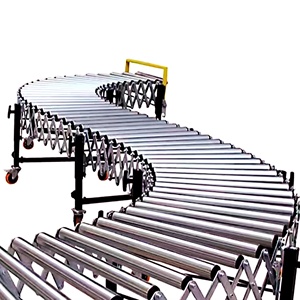 Container Truck Entladen Bidirektion aler Rollen förderer Elektrischer Trommel förderer Beweglicher Rollen förderer - Product Image 1