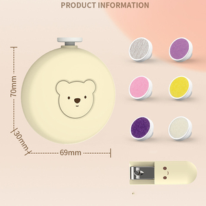Pulidor de Uñas Eléctrico para Bebés, Antiarañazos, Ligero, Recortador de Uñas Diario para Recién Nacidos y Adultos - Product Image 2