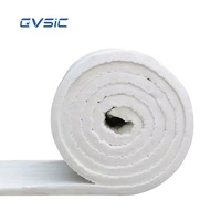 25mm 50mm épaisseur fibre de céramique laine couverture haute température 1260C HA grade faible conductivité thermique pour four industriel