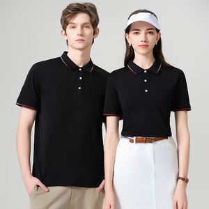 Camiseta con estampado personalizado y logotipo en blanco para hombre, camiseta polo lisa de algodón - Product Image 5