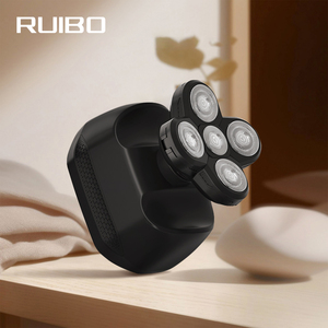 Máy cạo râu quay <span class=keywords><strong>5</strong></span> lưỡi dành cho nam giới Máy cạo râu điện không thấm nước để cạo đầu & mặt Đầu tông đơ có thể tháo rời có thể sạc lại cho nam giới hói đầu - Product Image 6