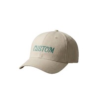 Casquette de baseball vintage en coton lavé, réglable, respirante, protection solaire, fabrication directe, logo personnalisé OEM