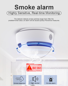 PGST Wireless <strong>Interconnection</strong> Smoke <strong>Detector</strong> 10-year Battery Life Smoke <strong>Detector</strong> <strong>Fire</strong> Alarms - Product Image 3