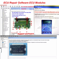 Conexión de Pinout de ECU 4 en 1 para Principiantes en Diagnóstico Automotriz: Hoja de Datos de ECU 2.0 + Módulos de Reparación de ECU + Archivo PDF de Pinouts de ECU