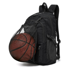 Échantillon gratuit : Sacs à dos de basketball en polyester léger, best-sellers, couleurs unies, avec faible quantité minimale de commande - Product Image 1
