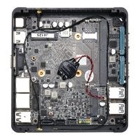 Mini PC Intel Celeron J6412 J4125, 2 LAN, 2 COM, 6 USB, BIOS, WIFI, DDR4, Computadora de Escritorio Personal Pequeña