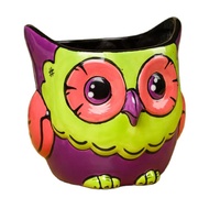 Petite jardinière en céramique biscuit personnalisée non peinte Petit pot parfait pour planter un cactus, un arrangement succulent coloré