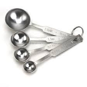 Cuillère doseuse en acier inoxydable au design pendulaire, écologique, outil de cuisine essentiel pour des mesures précises, compatible lave-vaisselle - Product Image 3