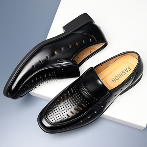 รองเท้าหนังแท้ผู้ชายขายดีที่สุด รองเท้าลำลองและรองเท้าทางการ หนังนุ่ม พื้นนุ่ม ระบายอากาศได้ดี สำหรับวัยกลางคนและผู้สูงอายุ - Product Image 5