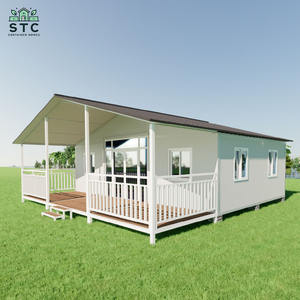 Casa Container Espandibile da 20/40 Piedi Pronta per la Spedizione in Materiale d'Acciaio con 3, 4, 5 Camere da Letto Mini Casa Prefabbricata in Vendita - Product Image 3