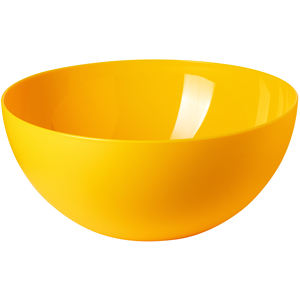 Tazón de Plástico Amarillo para Ensalada 23x10cm - Product Image 1
