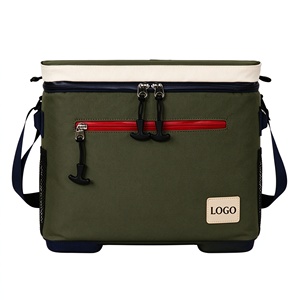 Sac de Rangement Pliable et Étanche pour Caméra Thermique, Isotherme en Polyester EVA Rigide, Sac Glacière 22x30x26cm pour Voiture - Product Image 1