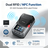 Imprimante d'étiquettes d'expédition thermiques de bonne qualité pour étiquettes métalliques RFID et étiquettes suspendues RFID