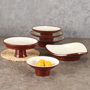 Platos de melamina Xiangyuan, platos de plástico con imitación de porcelana, platos planos, platos para frutas para restaurantes y hoteles comerciales. - Product Image 1