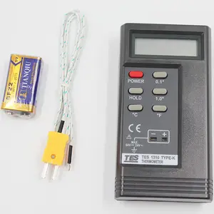 Digital-Thermometer-TES-1310 mit K-Typ-Thermoelement-Sonde