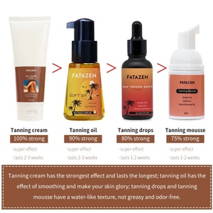 Private Label Sunless <b>Solution</b> Self <b>Tanning</b> Cream Water Proof Fake Tan Self Tanner <b>Tanning</b> Lotion Cream - Product Image 4