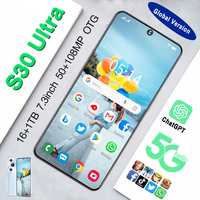 Nouveau S30 Ultra 16 Go de RAM 1 To de ROM pour Étudiants, Processeur Deca Core MTK Dimensity, Multilingue, Grand Écran, Quad Caméra, Apprentissage, IMEI