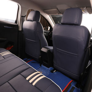 EKR Airbag compatible luxe cuir <span class=keywords><strong>bleu</strong></span> Fit ensemble complet housses de siège de voiture personnalisées pour Toyota Camry 2016 2021 2022 <span class=keywords><strong>2023</strong></span> - Product Image 2