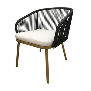 Bộ bàn ghế sân vườn mây nhựa cao cấp Dwoo 7 món, gồm ghế tay vịn và bàn hình chữ nhật lớn - Product Image 4